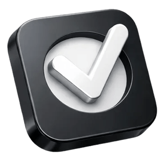 3D checkmark confirmation icon featured on the Titan Zinserix about page